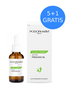 PODOPHARM OLEUM HERBAL® aktywny olejek podologiczny, 10 ml 5+1 GRATIS