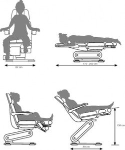 RUCK® Fotel podologiczny PODOLOG STELLA 3s