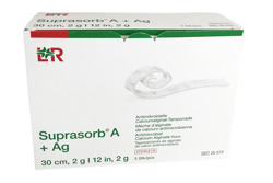Suprasorb® A + Ag - przeciwbakteryjna tamponada z alginianu wapnia, 30 cm, 2 g, 1 szt.