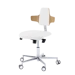 Krzesło podologiczne RUCK STOOL dynamic, napoleon, CPL Dąb, biały 