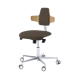 Krzesło podologiczne RUCK STOOL dynamic, napoleon, CPL Dąb, espresso 