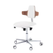 Krzesło podologiczne RUCK STOOL dynamic, napoleon, CPL Orzech, biały 